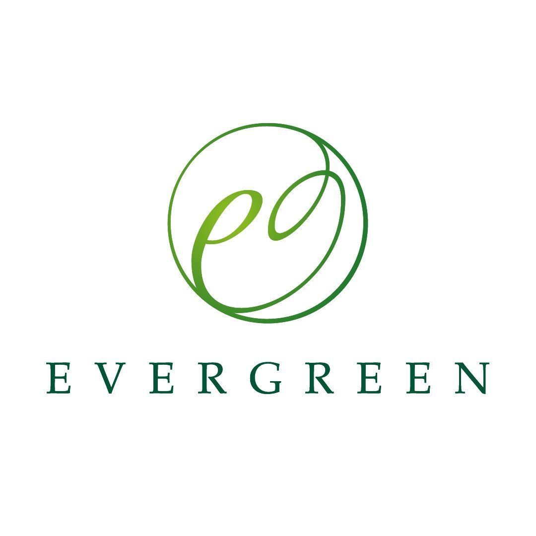 Green logo of the word 