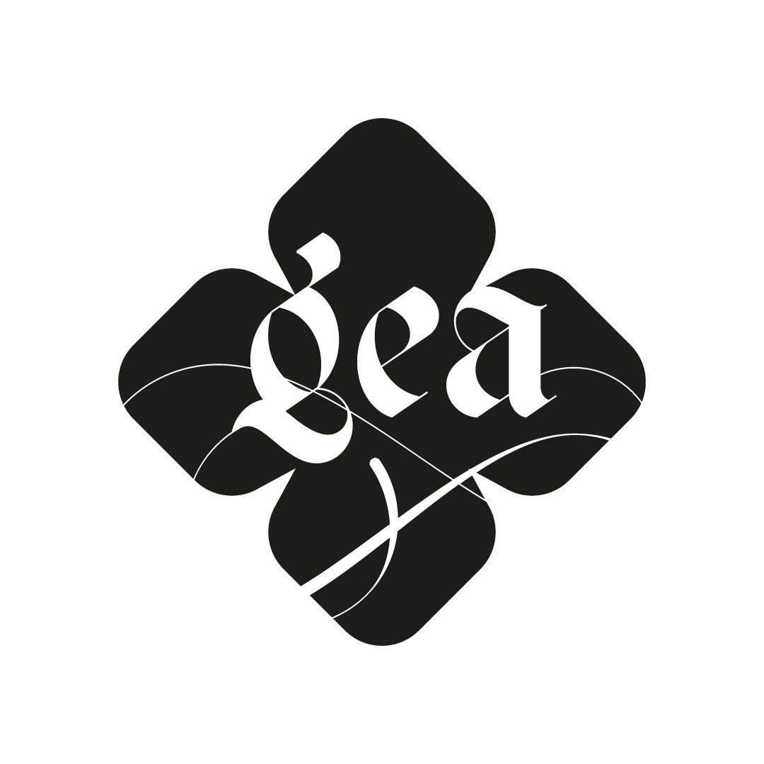 Black and white logo: 