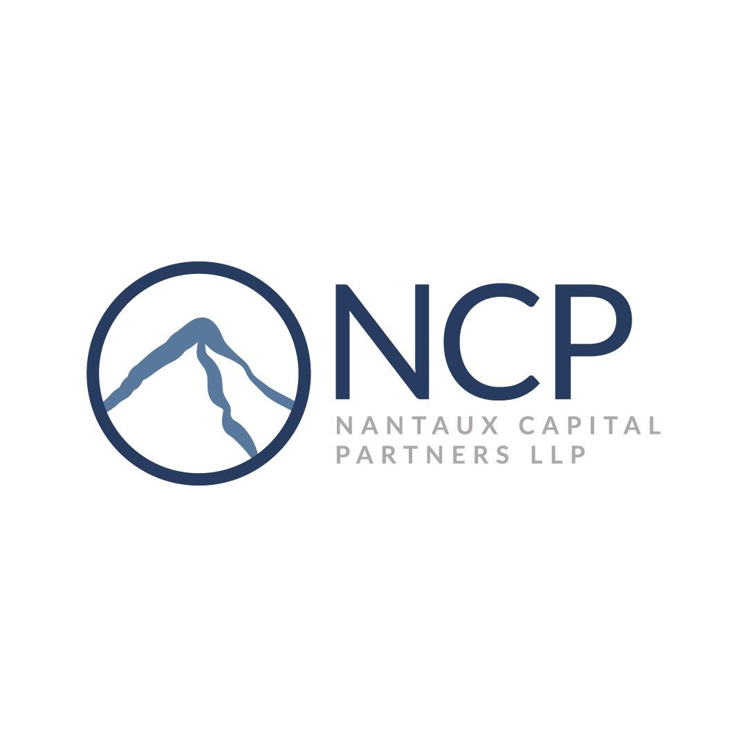 Logo for Nantaux Capital Partners LLP: blue mountain inside a blue circle, with NCP text and company name.