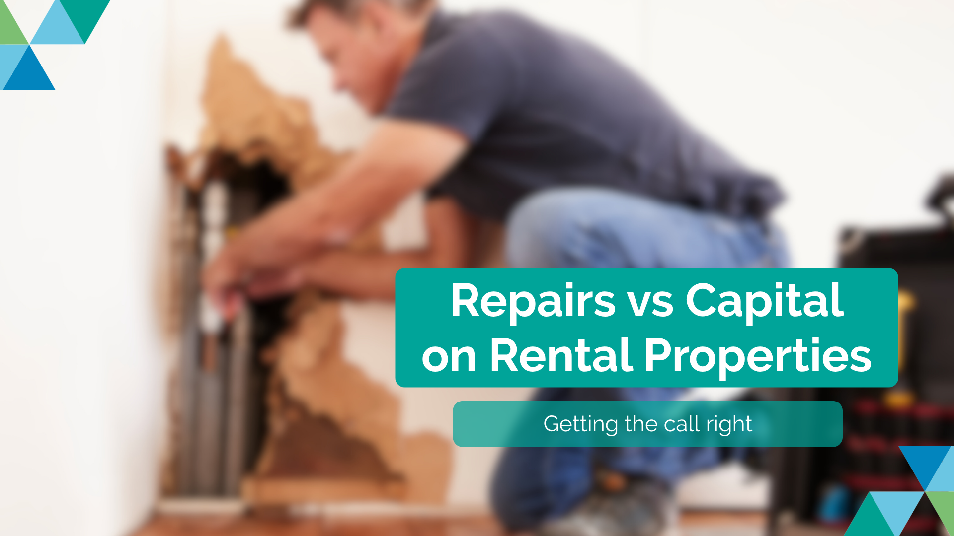 Repairs vs Capital on Rental Properties - getting the call right