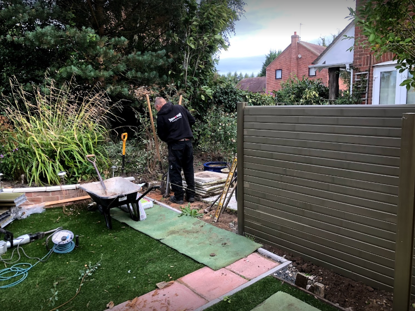 fencing project example 9