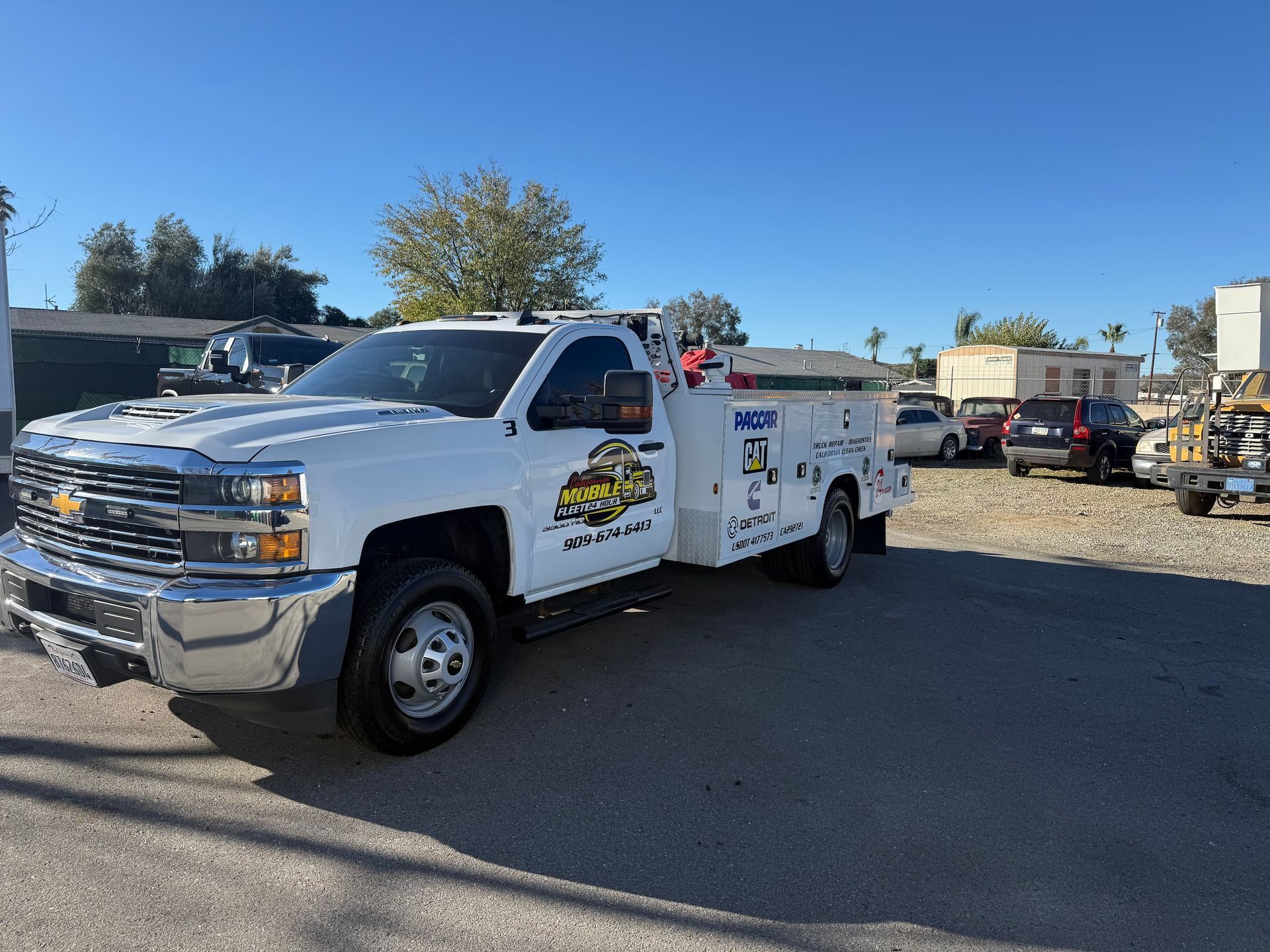 Mobile Diesel Engine Transmission Diagnostics Semi Truck Big Rig Calimesa CA Inland Empire Riverside County