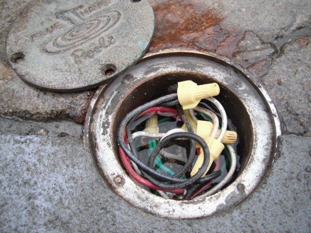 Pool Light Junction Box Location 