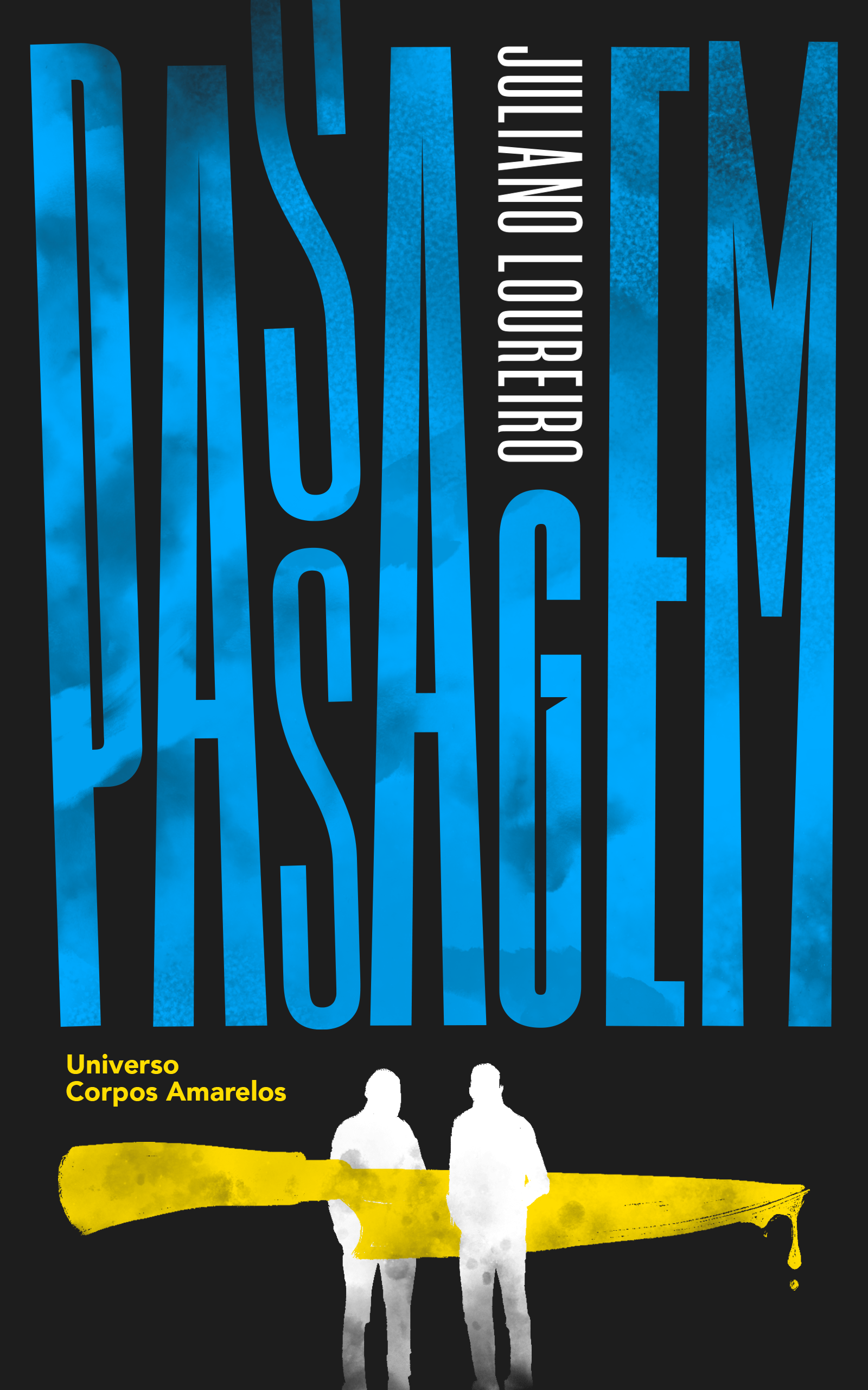 A book cover for passagem by juliano coureiro
