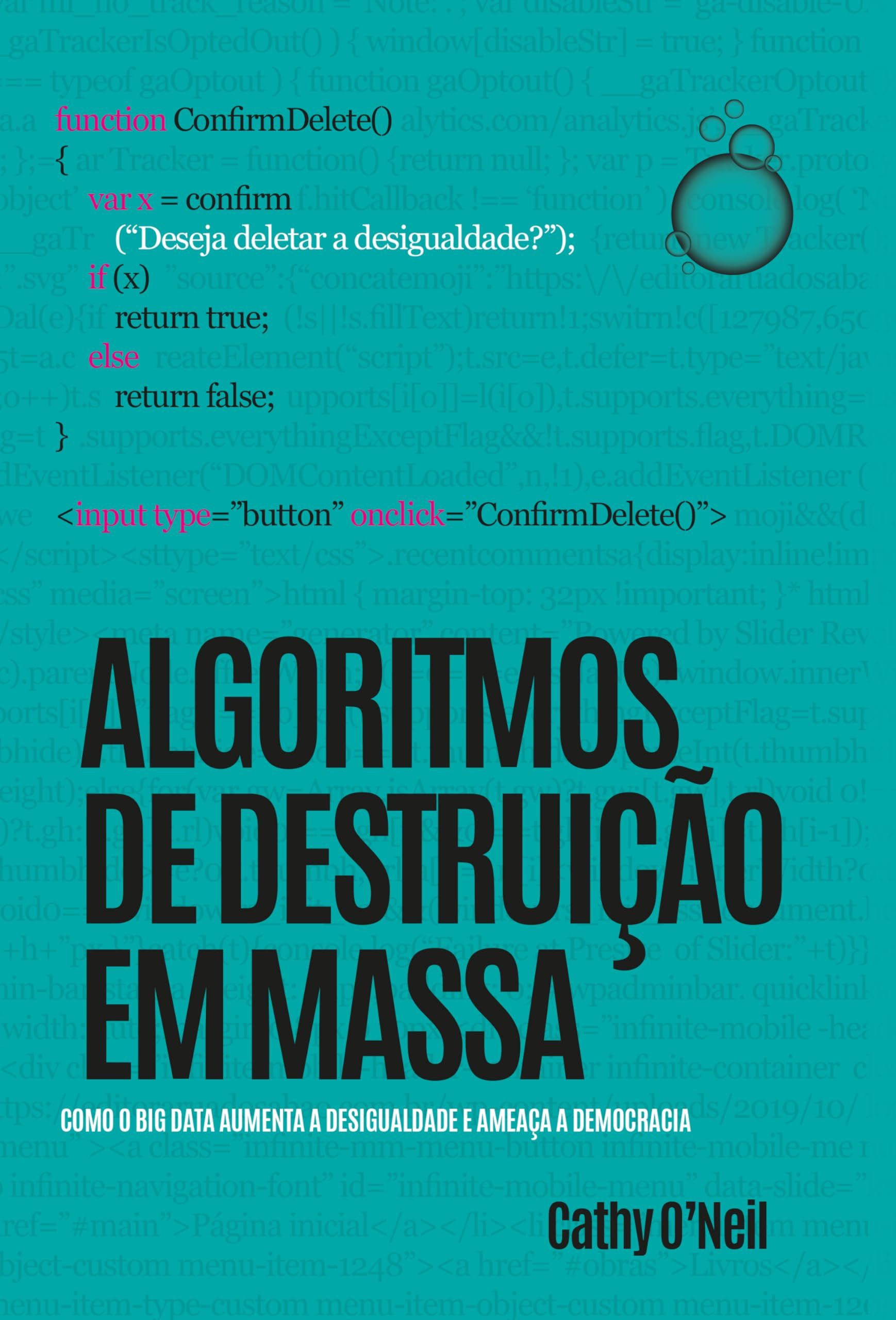 algoritmos da destruição em massa capa 