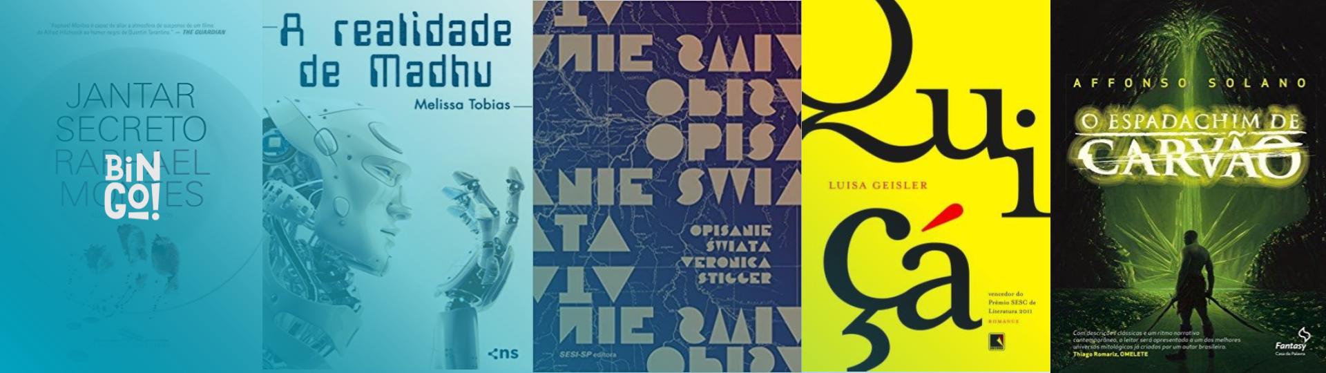 7 livros de autores nacionais contemporâneos