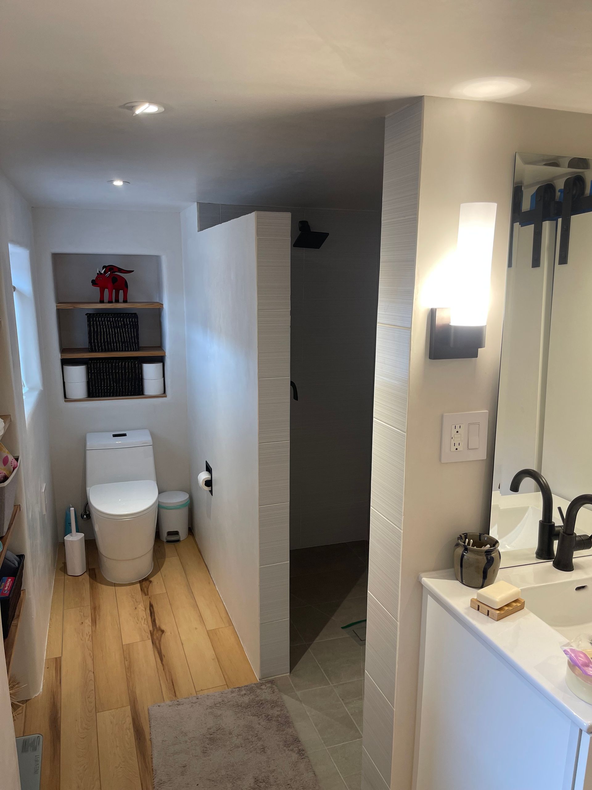 Bathroom remodel santa fe style