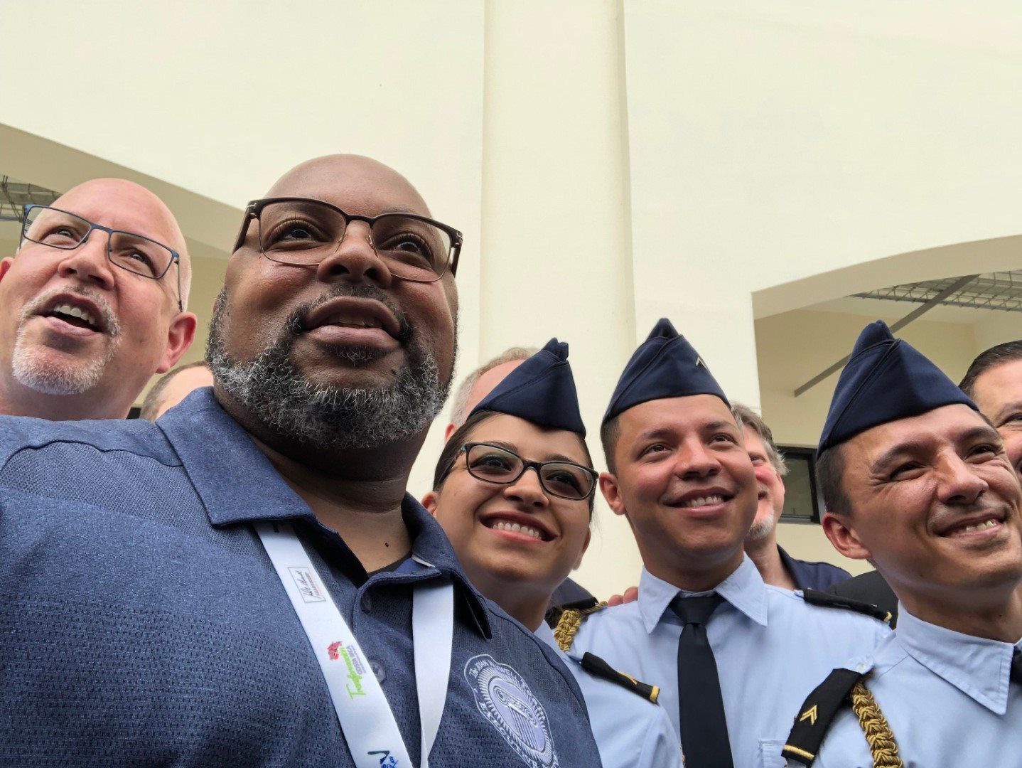 A group of men in military uniforms are posing for a picture
