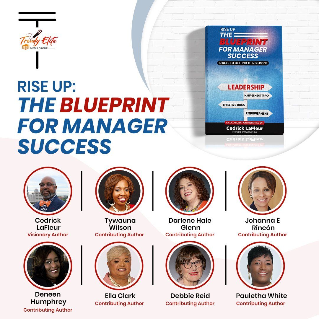 A book titled rise up : the blueprint for manager success
