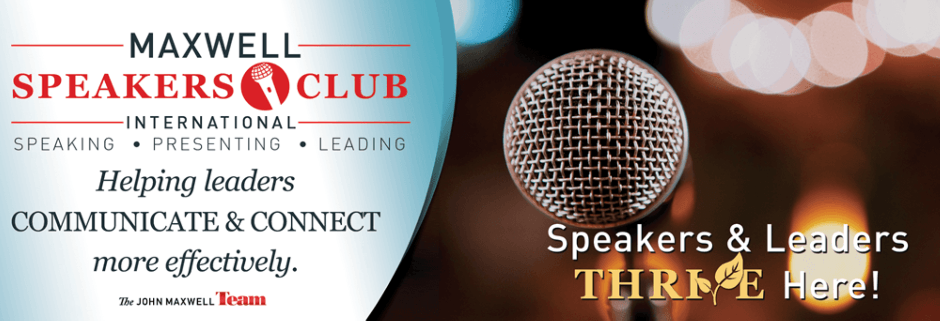 THE MAXWELL SPEAKERS CLUB