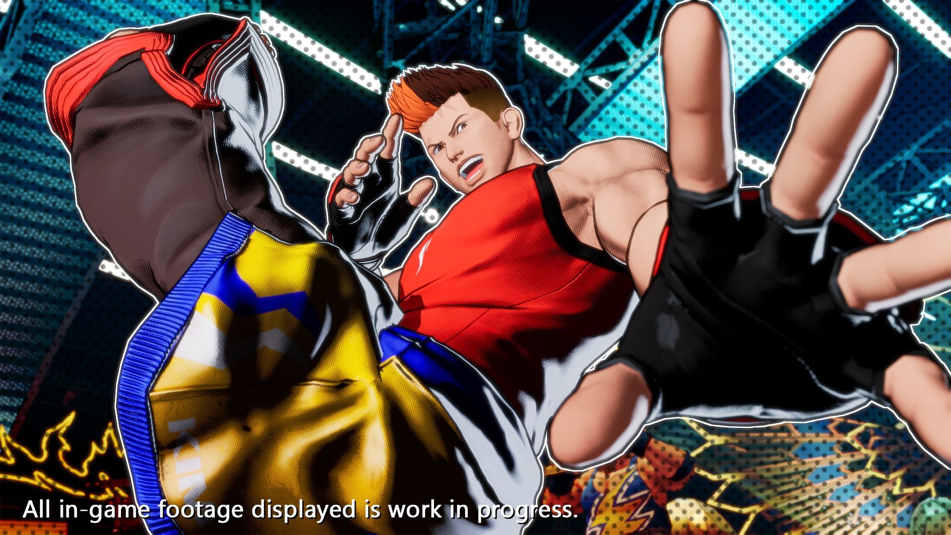 Fatal Fury City of the Wolves: Kim Dong Hwan está na área