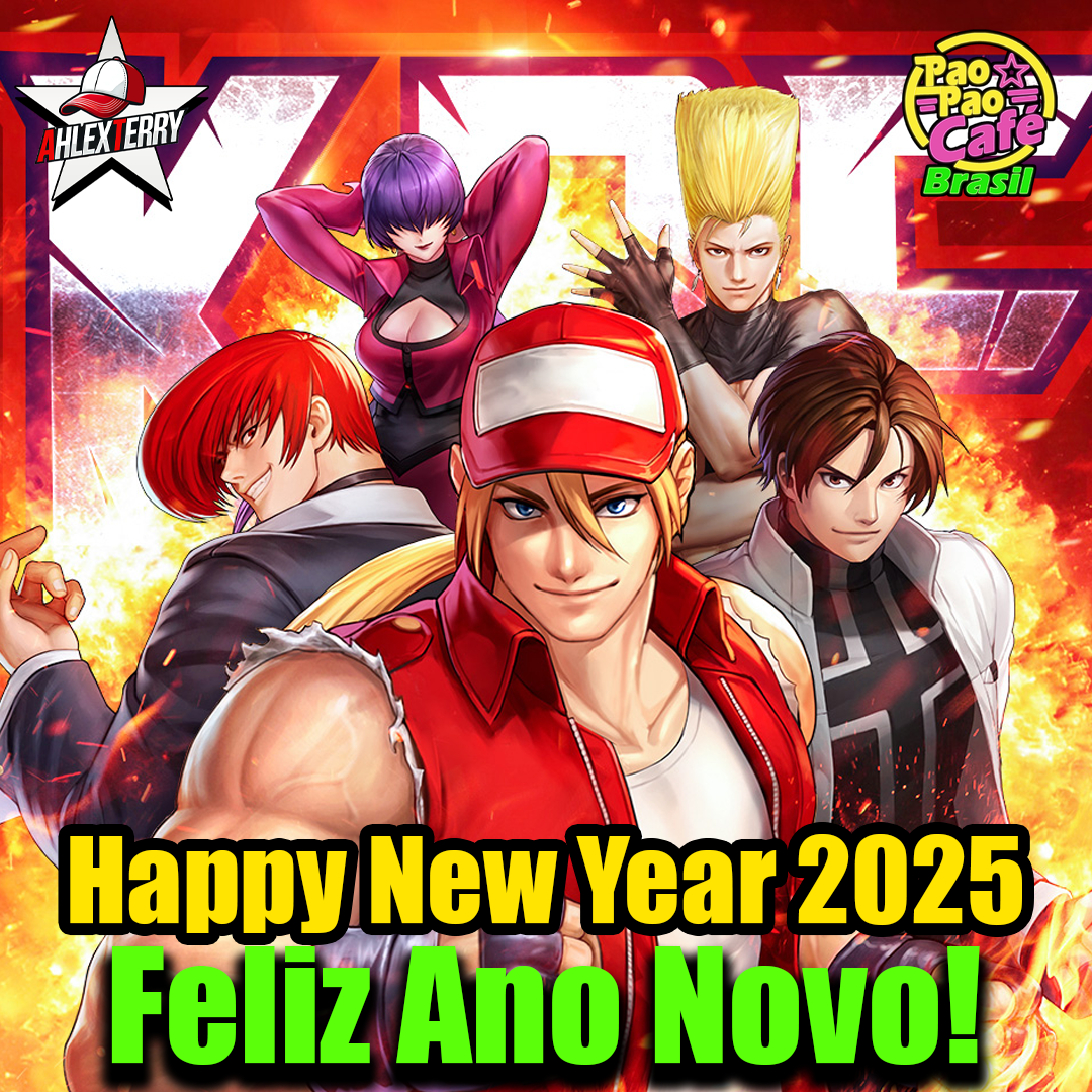 Feliz Ano Novo! Um 2025 que promete muito para os fãs da SNK!