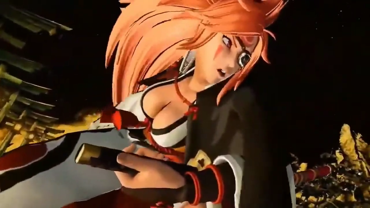 Samurai Shodown Baiken A Lutadora Convidada De Guilty Gear