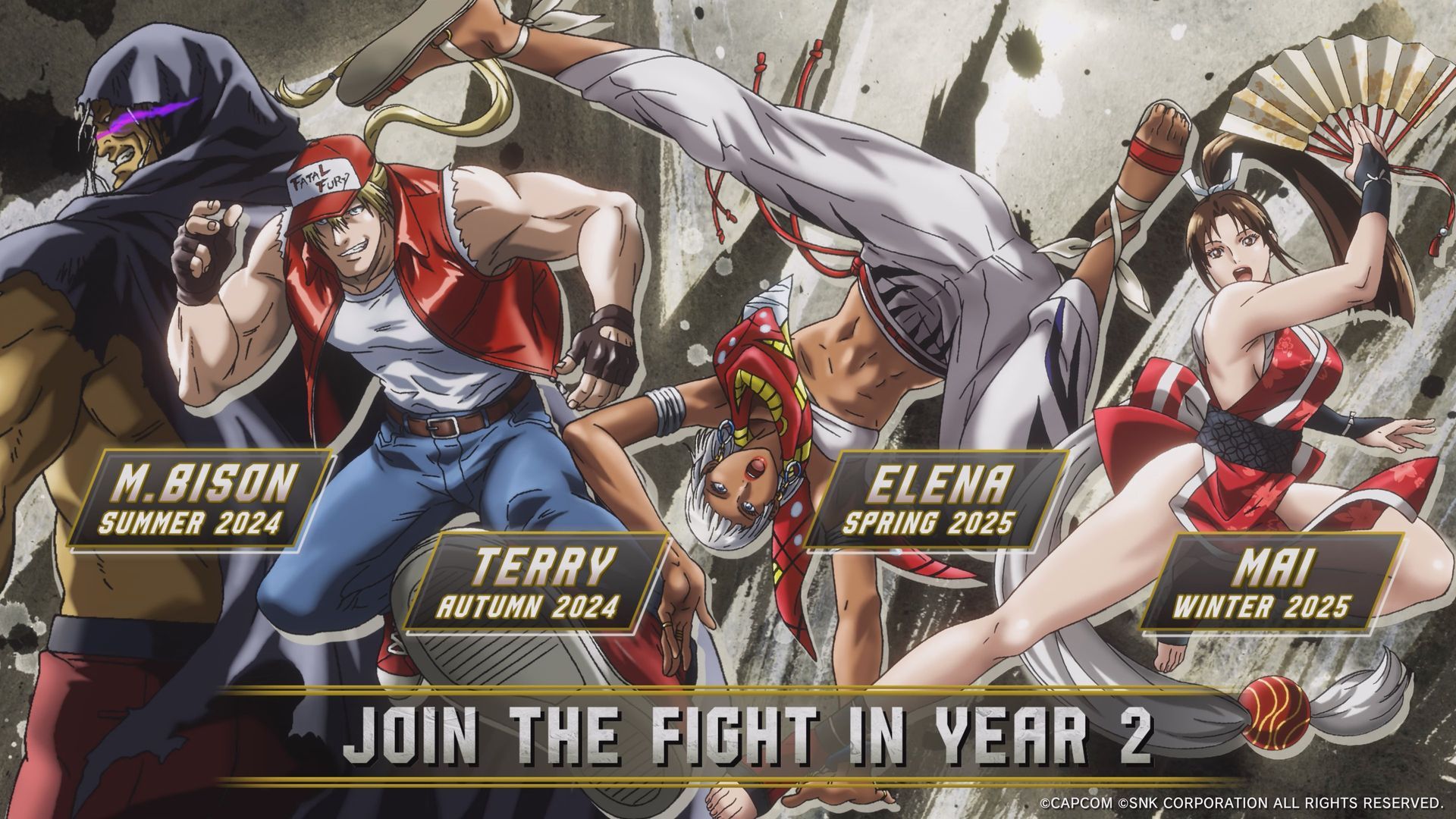 BOMBA: Terry Bogard & Mai Shiranui estarão em Street Fighter 6.