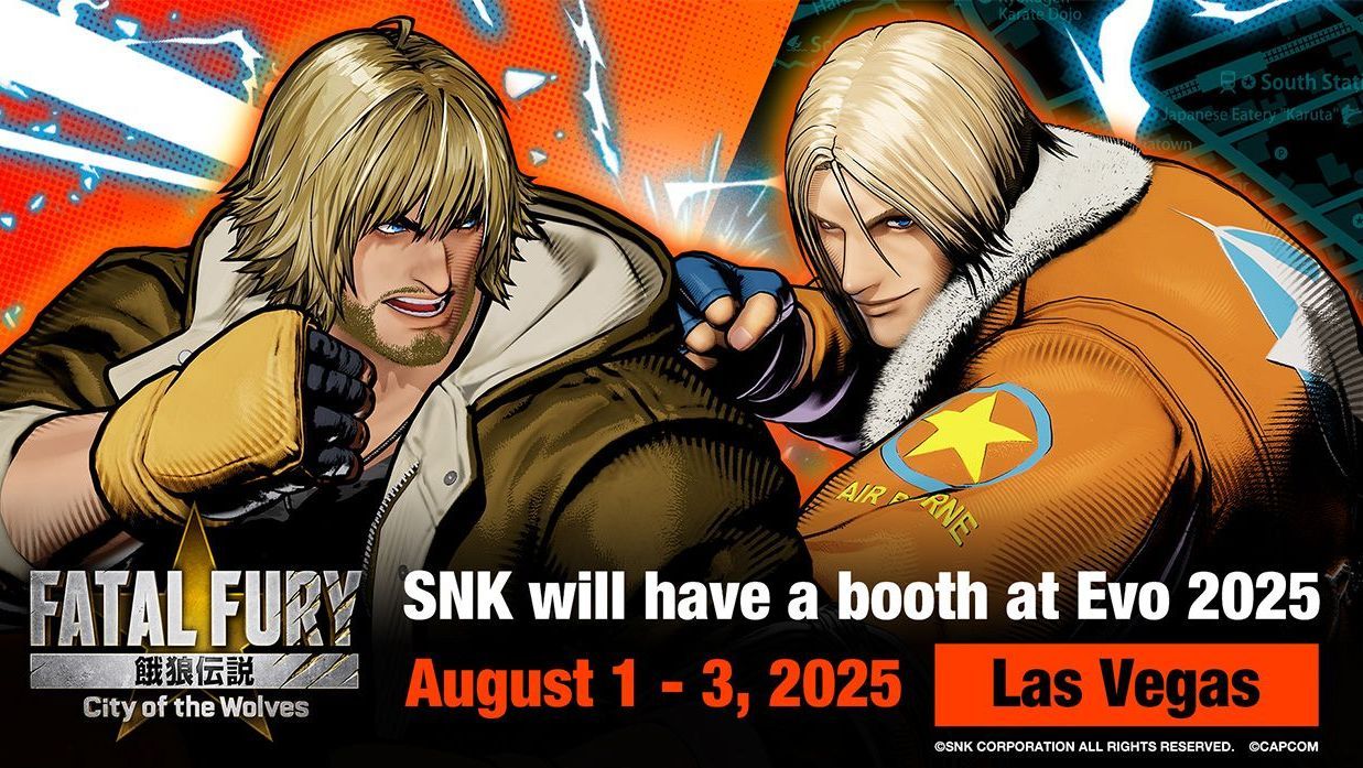 Ken Masters e muito mais: Todos os detalhes da SNK na EVO 2025.