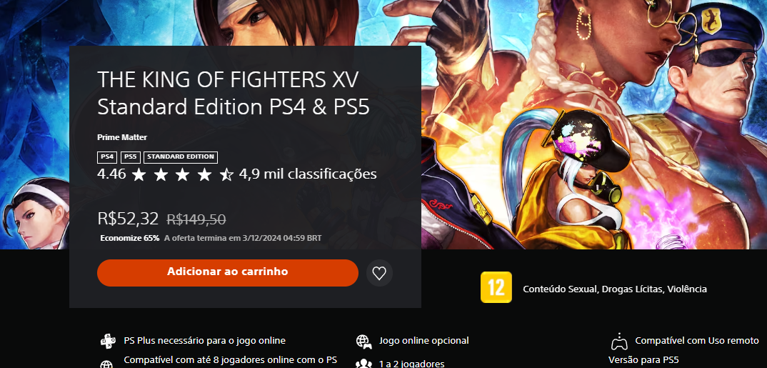 PS Store na Black Friday traz descontos de até 85%. Confira!!!