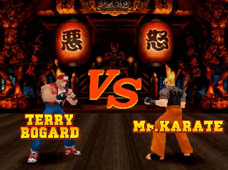Ending for Fatal Fury: Wild Ambition-Terry (Sony Playstation)