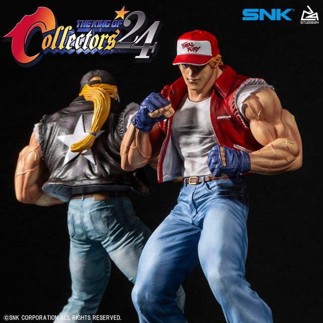 Colecionável: STUDIO24 lançará Terry Bogard de Fatal Fury Special!