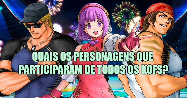 Resultado de imagem para the king of fighters personagens