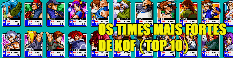 SNK Brasil - É o trio mais forte da série The King of Fighters? Muito  provavelmente.