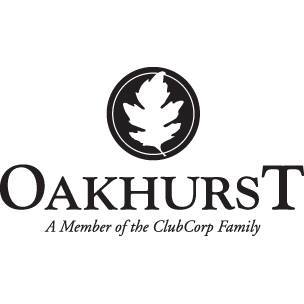 The oakhurst logo is a member of the club corp family.