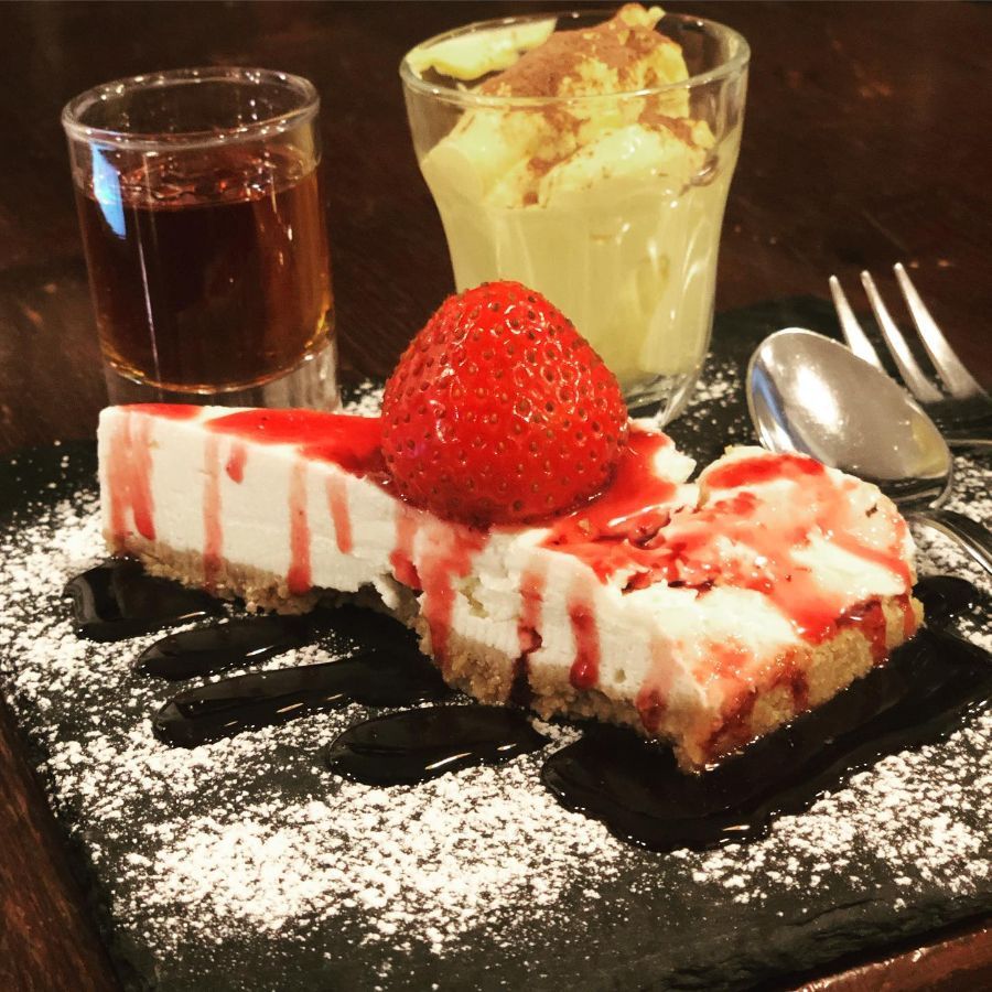 Cheesecake alla fragola