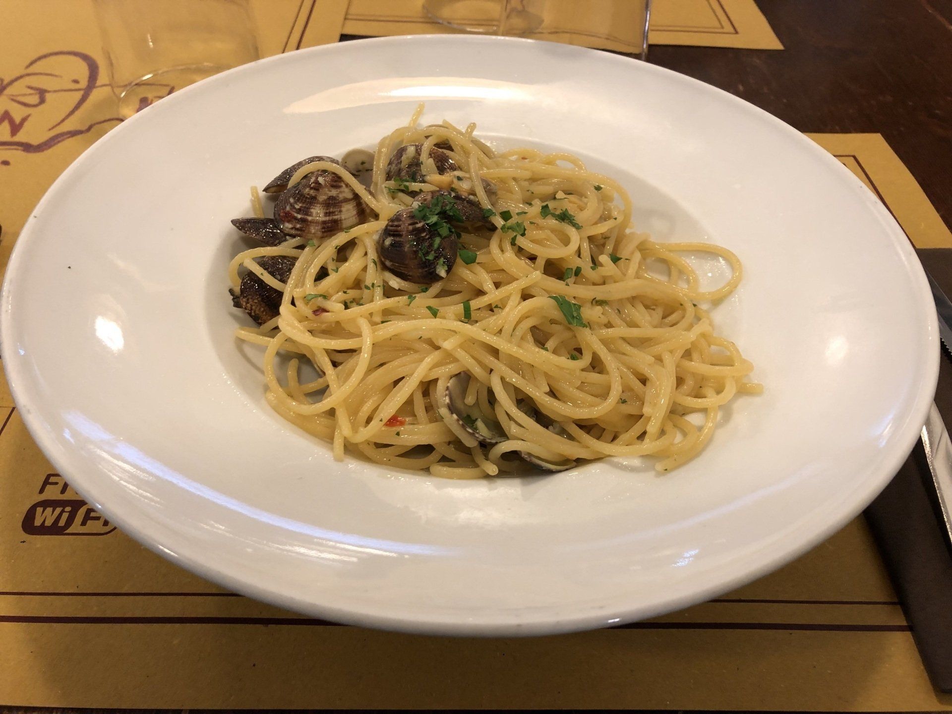Spaghetti con le vongole