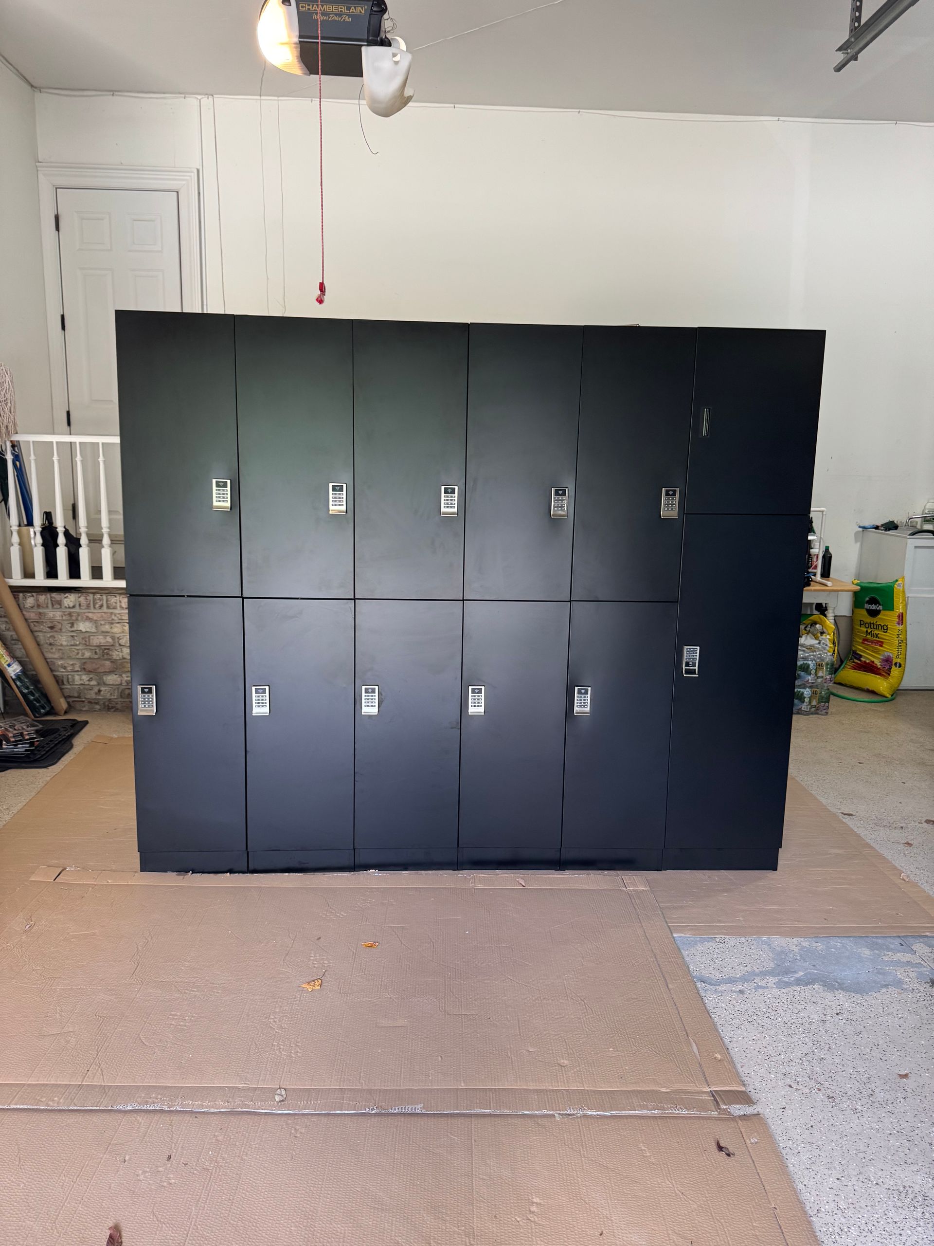 Easy Clean Laundry Lockers