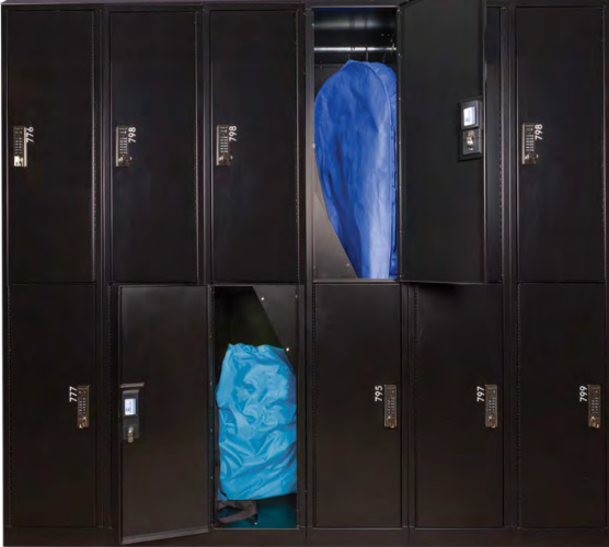 Easy Clean Laundry Lockers