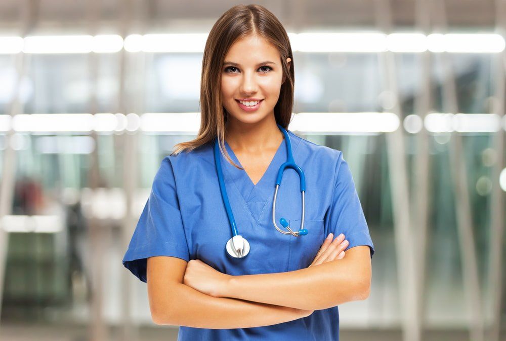 Smiling Female Doctor — Accredited Training in Rockhampton QLD
