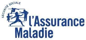 Le logo de l'assurance maladie montre deux personnes se battant sur un ring de boxe.