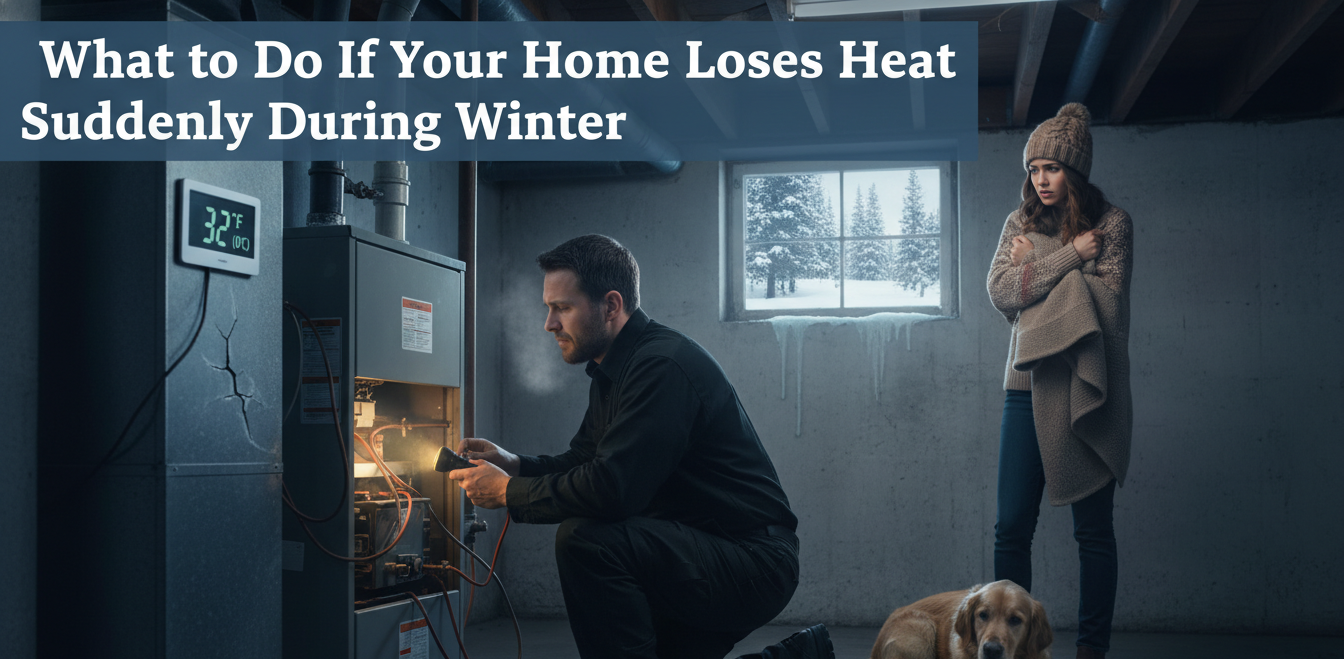 What to Do If Your Home Loses Heat Suddenly During Winter