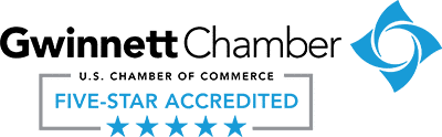 The gwinnett chamber is a five star accredited u.s. chamber of commerce.