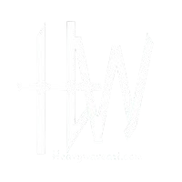 White logo: "IW" monogram.