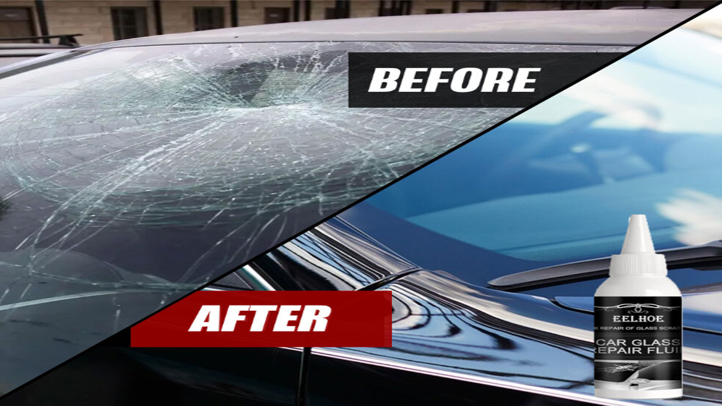 Before and after windshield replacement in Madera, CA