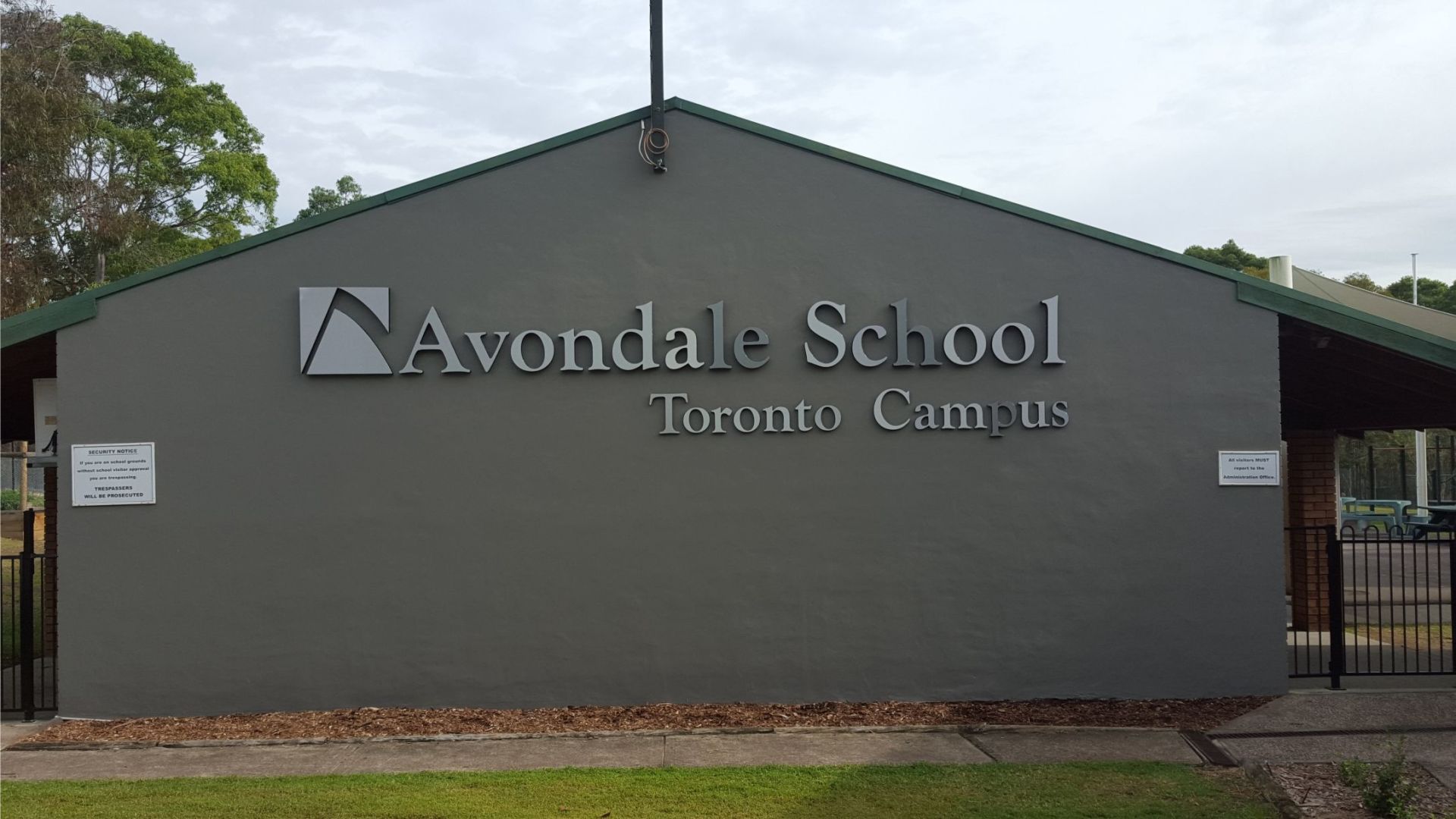 wall mounted signage