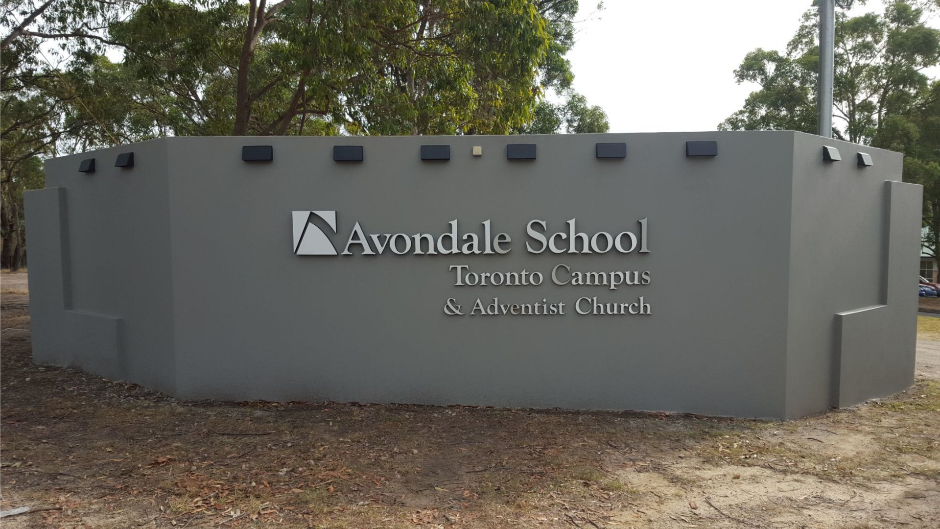 wall mounted signage