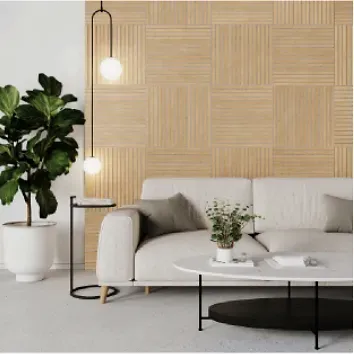 A Modern Living Room Featuring a White Sofa — BLB Flooring Solutions in Central Coast, NSW