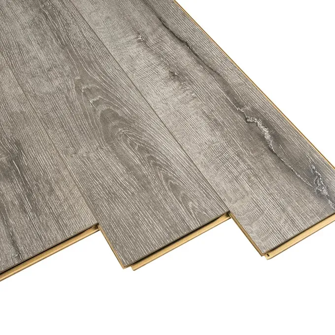 Gray Wood-look Flooring With Vertical Planks — BLB Flooring Solutions in Central Coast, NSW