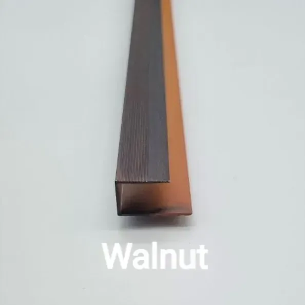 A Piece of Wood With the Word Walnut on It — BLB Flooring Solutions in Darawank, NSW