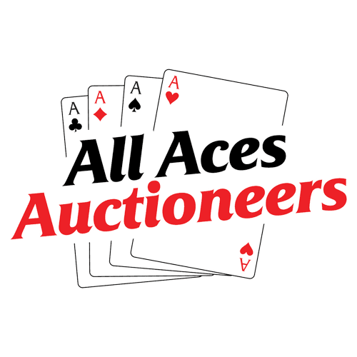 Logo: Four playing card aces, black 