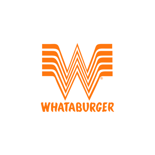 Whataburger logo: Orange stylized 