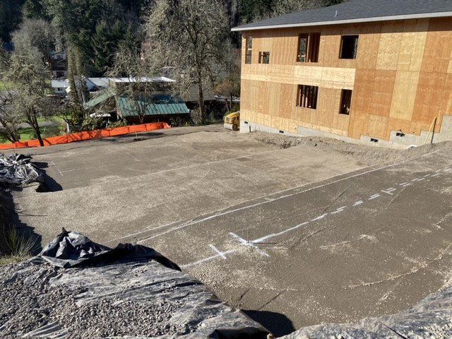 Parking Lot — Eugene, OR — Braun Excavating Inc.