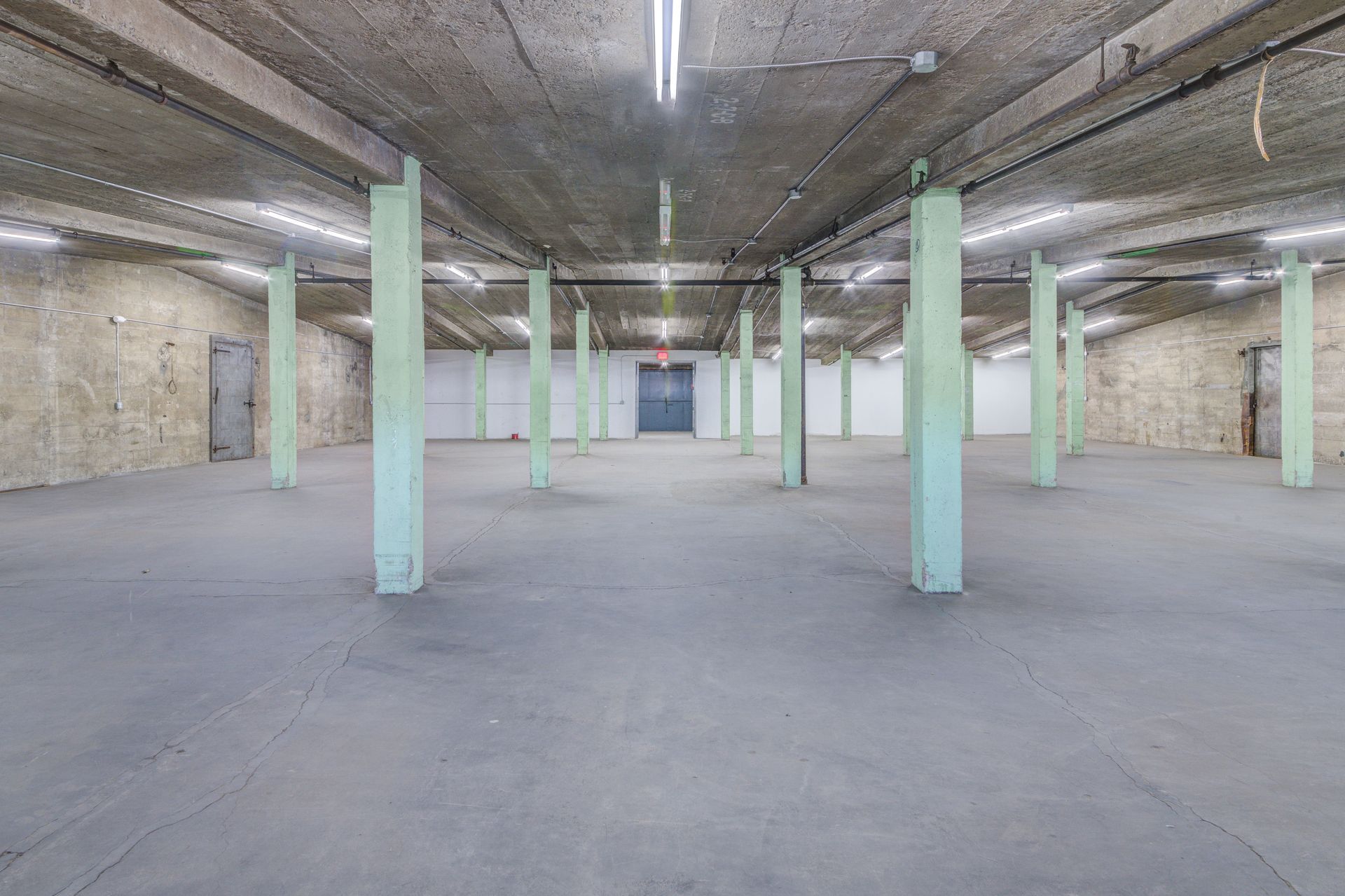 Large open warehouse space