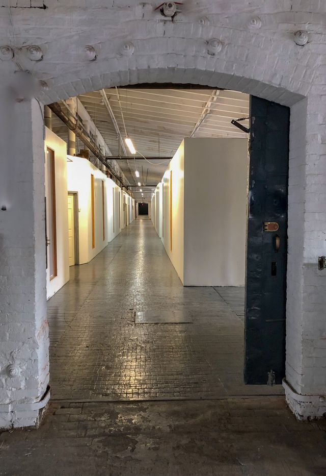 Large open warehouse space