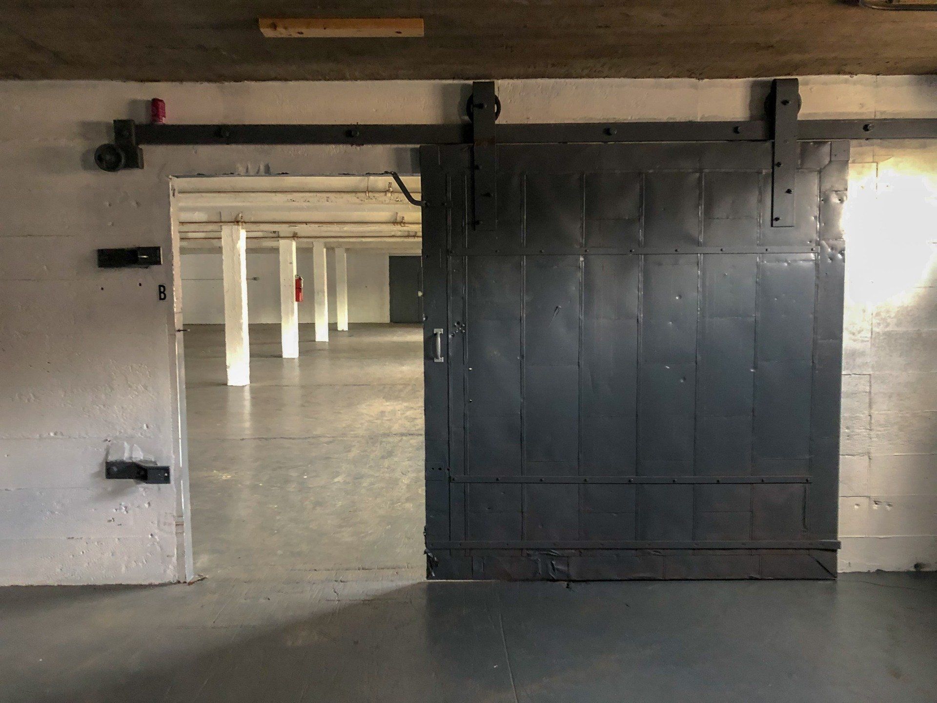 Large open warehouse space