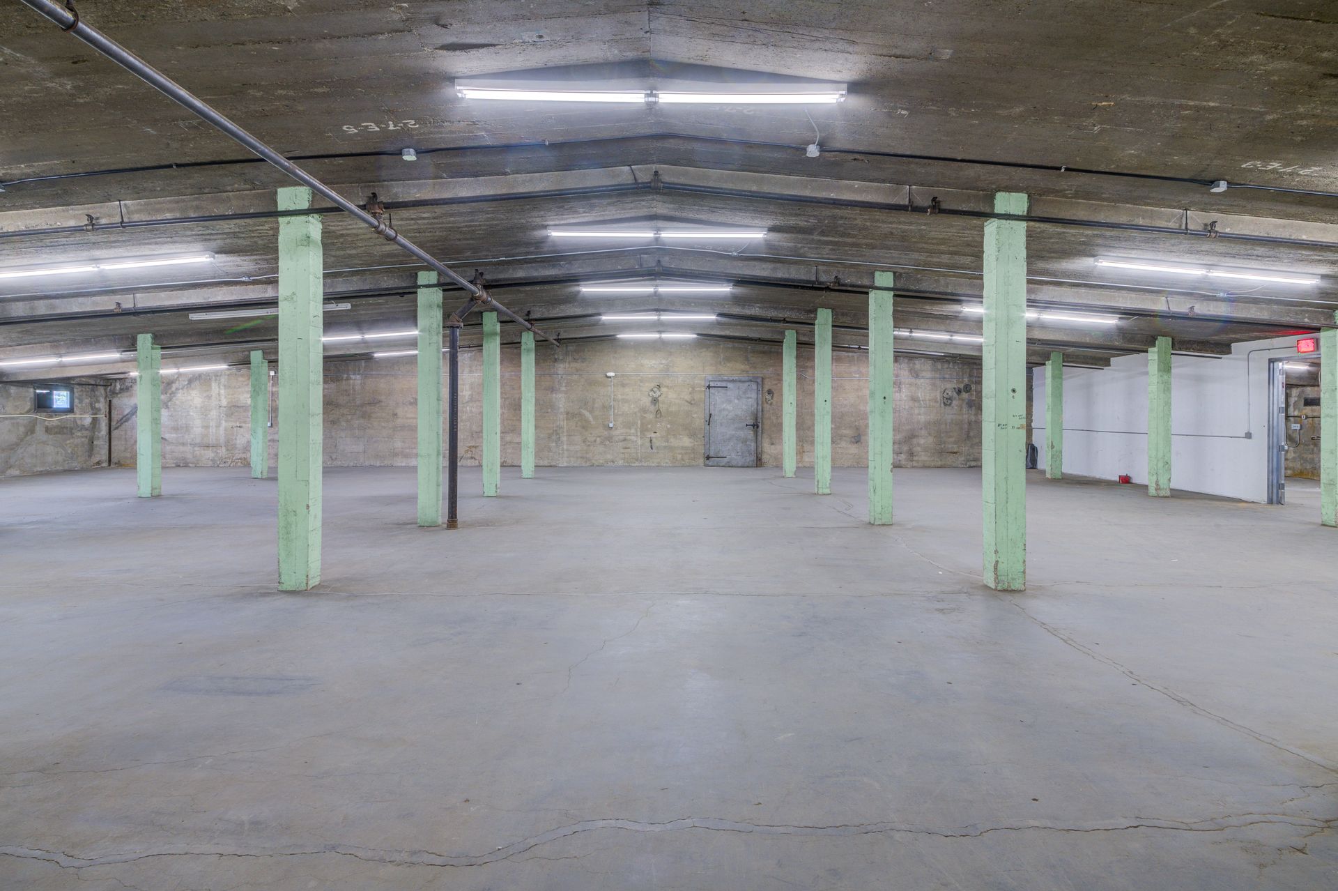 Large open warehouse space