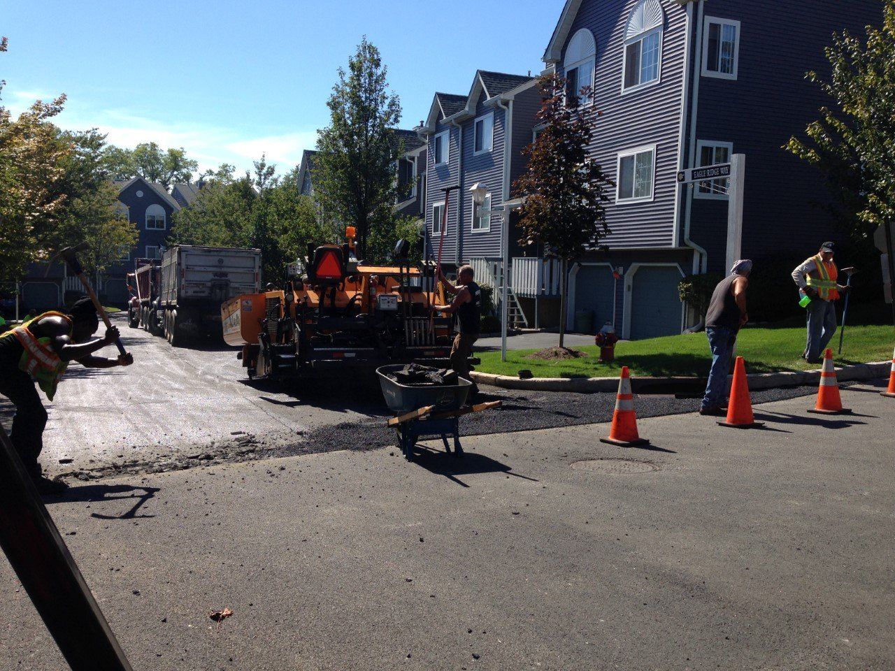 Dozer — Asphalt Overlay in Pearl River, NY