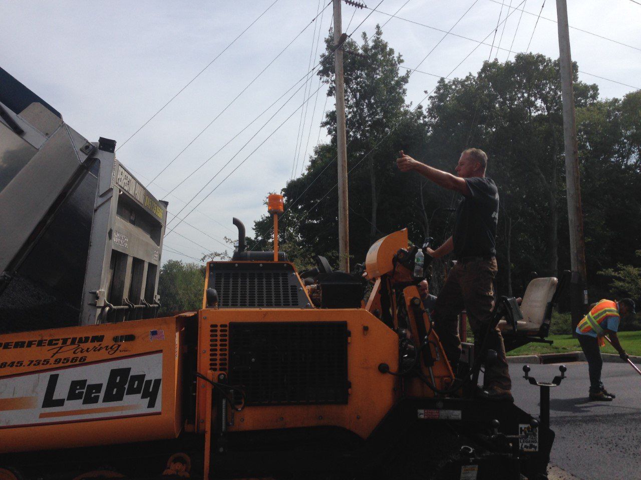 Developments — Asphalt Laying Out in Pearl River, NY