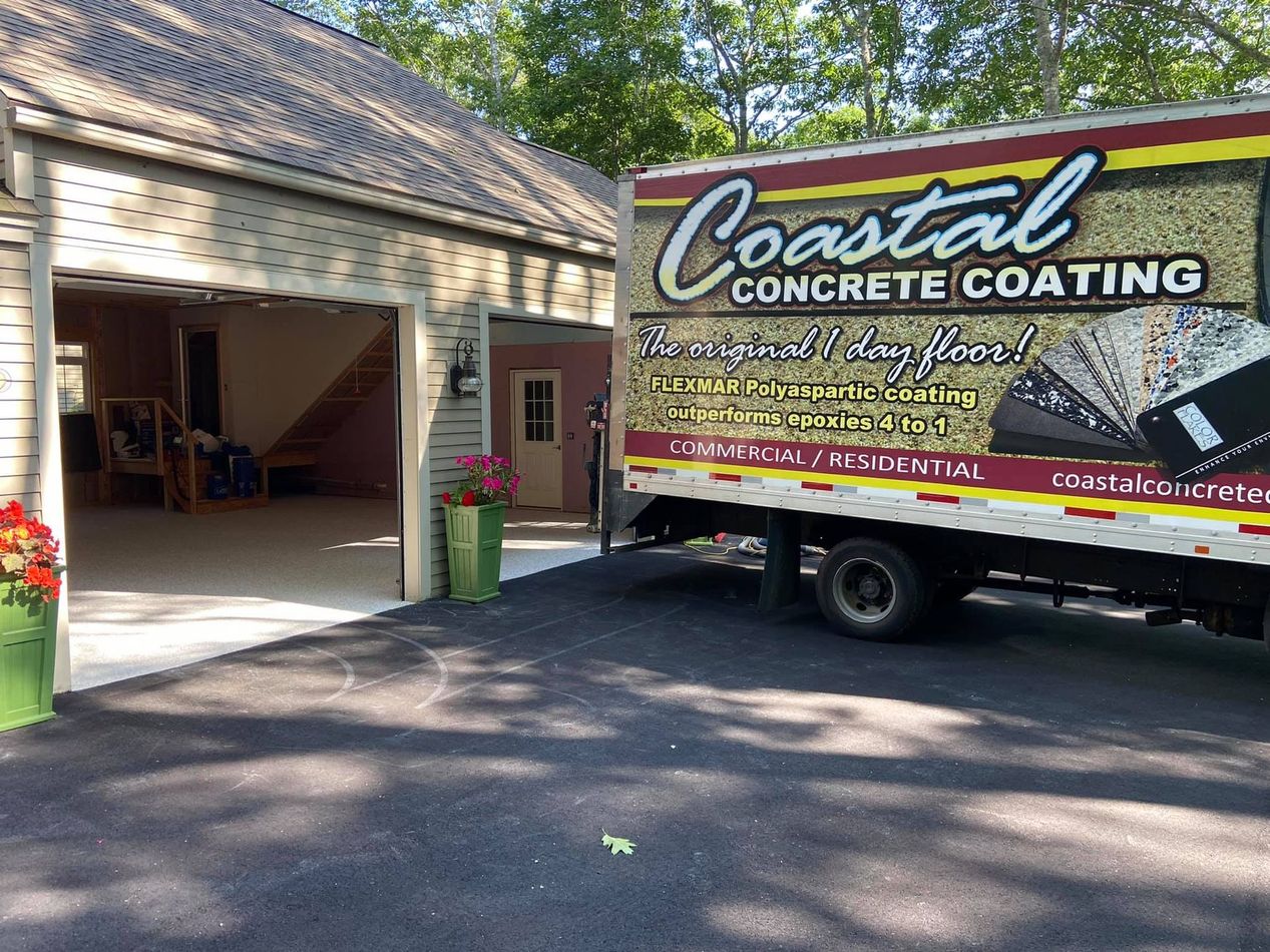 Coastal Concrete Coating Service Truck